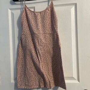 Brandy Melville Pink Floral Dress
